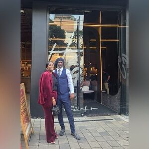 Express Deep Red Flare corduroy Pants suit